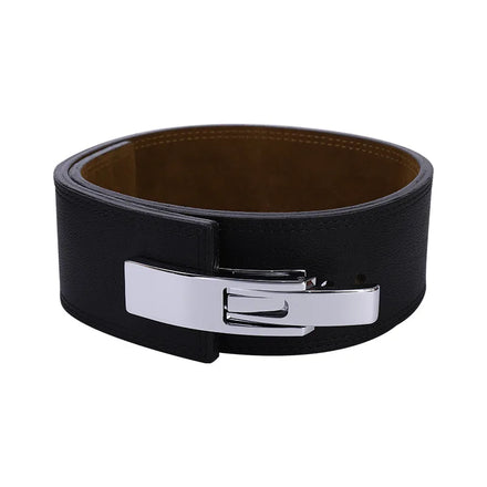 2026 Custom Logo Weightlifting Gym Belt Breathable Cowhide Leather for Men and Women Fitness Logo Lifting Belt