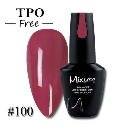Mixcoco OEM New Colors Wholesale Gel Polish Bottle Hema Free Gel Polish Nail Painting UV Gel for Ladies