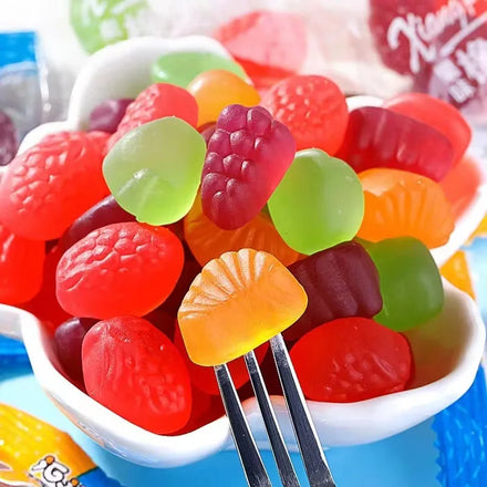 Wholesale Custom Import Candy Animal Shape Halal Fruit Gummy Candy in Bulk
