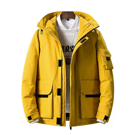 Hot Sales Winter Warm Puffer Coat Clothes Utility Thick Hood Jacket for Men