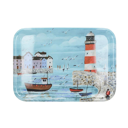 Durable Eco-Friendly 17 Inch Large Rectangular Plastic Melamine Customizable High-Temperature Resistant Serving Platter Tray for