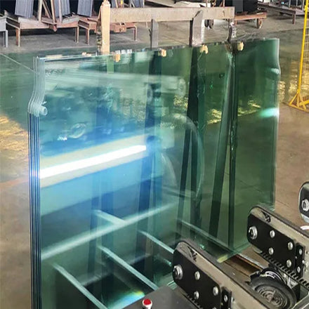 Factory Price High Strength Toughened Glass Custom Cut Flat Clear for Bathroom Exterior Staircase & Hotel Use