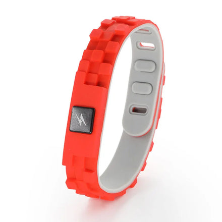 Custom Anti-Static Wrist Strap Sport Silicone Bracelet with Anion Germanium Fashionable Wristband Rubber Bracelets