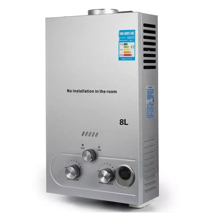 Factory Markdown Sale 8L Gas Water Heater Parts LPG Propane Gas Hot Water Heater