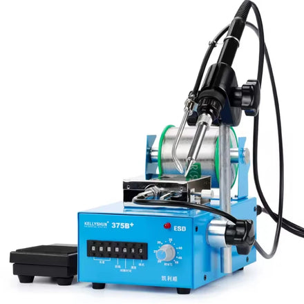 KELLYSHUN Industrial Grade Digital Solder Tin Feeding Welding Table 375C Soldering Station for BGA SMD Phone Rework Stations