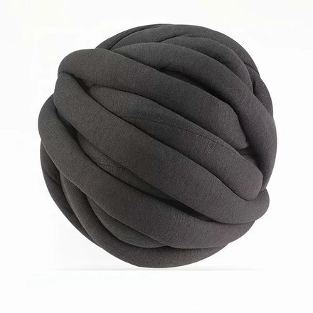 Chunky Yarn Cotton Other Super Thick Yarn Chunky Arm Soft Hand Arm Knitting Giant Tube Yarn for Blanket