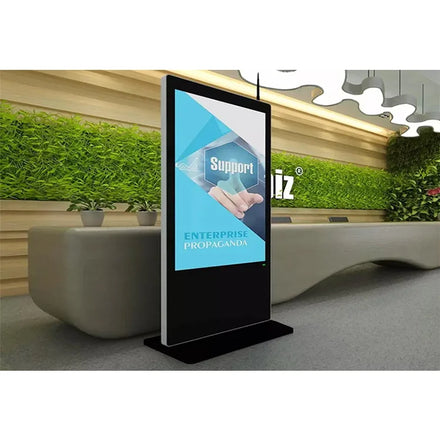 LIGHTALL Floor Standing Digital Signage 43 Inch Advertising LCD Display 4k 1080P Vertical Touch Screen Kiosk