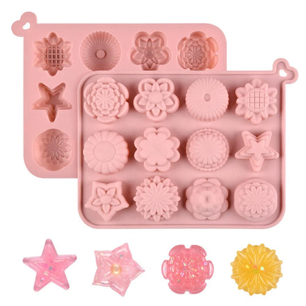 Hot Sale 3D Flower Shape Silicone Soap Mold Bakeware Chocolate Mold Silicone Cake Molds