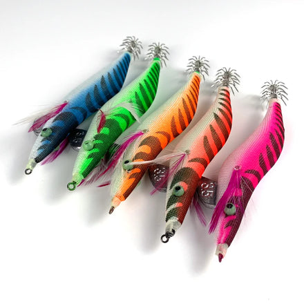 Wholesale Artificial Hard Fishing Lures Shrimp Jigs Hooks  Lures Skirt Shrimp Bait Squid Squirt Lures