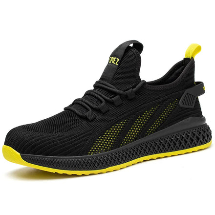 DianSen 116 Lightweight Casual Shoes Sneakers Safety Shoes Indestructible Boots Men Women Steel Toe Work Shoes