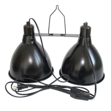 8.5 Inch Reptile Lamp Shade Dome Reflector Terrarium Heat Lamp Fixture for UVB Basking Bulbs