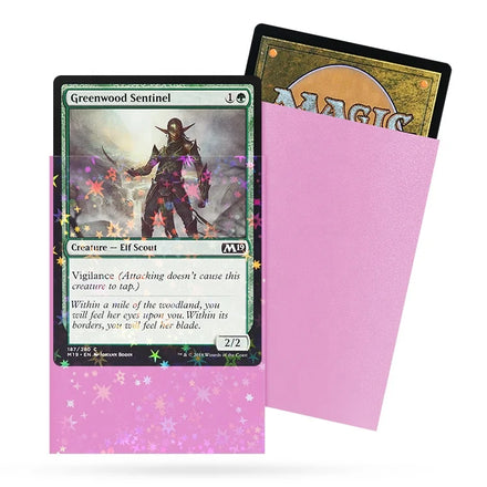 2024 NEW!!! Galaxy Effects Hologram Card Sleeves STANDARD SIZE NON-RUB MATTE BACK HEAT HOLOGRAPHIC SLEEVES Printing Mailing