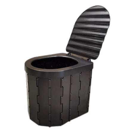 Portable Folding Compost Toilet for Outdoor Adventures-for Hiking Climbing Tours Casual Camping
