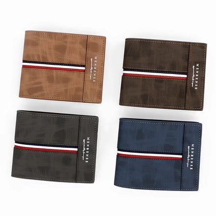 2022 New Arrival Best Quality Fashion Style Pu Leather Men Wallet