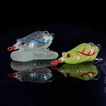 6cm13.5g Fishing soft frog lure soft bait Lizard simulation software
