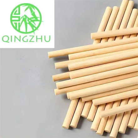 Eco-friendly Decorative Bamboo Poles 3mm Diameter 40cm Long Crafting Bamboo Strips for DIY Tools & Sticks