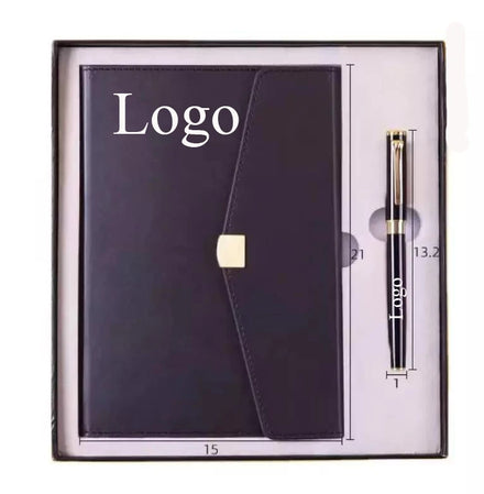 Custom Company Annual Event Pen Notebook Business Gift Set for Promotion Souvenir School Brands 2026 New Year Luxury Gifts
