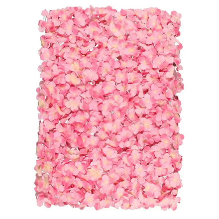 Pink Color Artificial Flower Wall 40*60cm for Wedding Party Home Wall Decoration