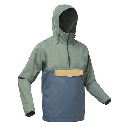 Hooded Rain Jacket Waterproof Men Running Cycling Outdoor Jacket Windbreaker Windproof Bike Raincoat