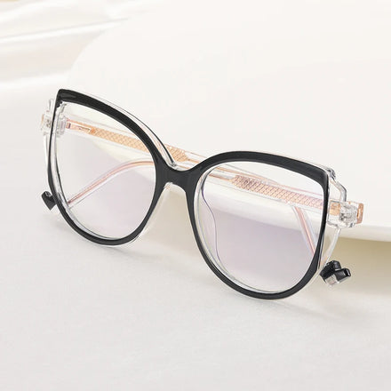 MS 82067 Eyeglasses 2023 New Fashion Best Selling Ladies Plastic Classic Leopard Frame Anti-blue Light Glasses