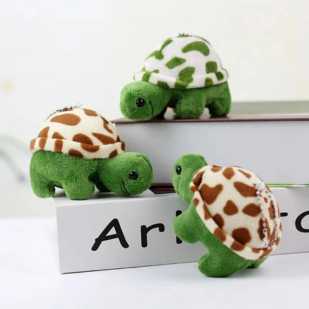 Cute Mini Turtle Plush Toy Cartoon Turtle Soft Plush Exquisite Doll Pendant Keychain Girl Bag Jewelry Schoolbag Ornament