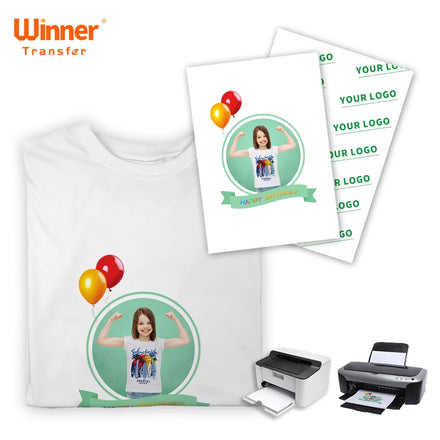 Winner Transfer Factory Direct Heat Transfer Printing Paper for T-shirt