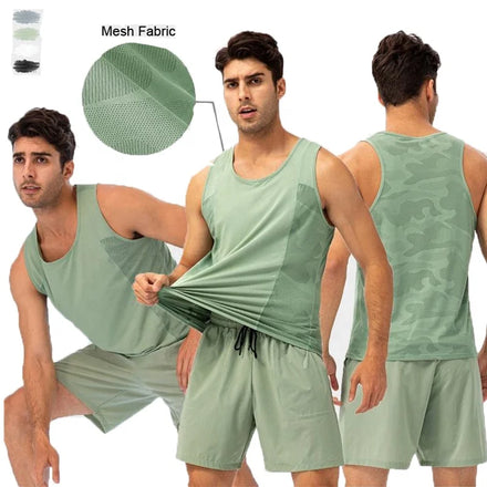 2022 Custom Logo High Quality Men's Vests Gym Clothing Workout Gym Wear for Men Fitness Boys Tank Top Man Mesh Tank Top