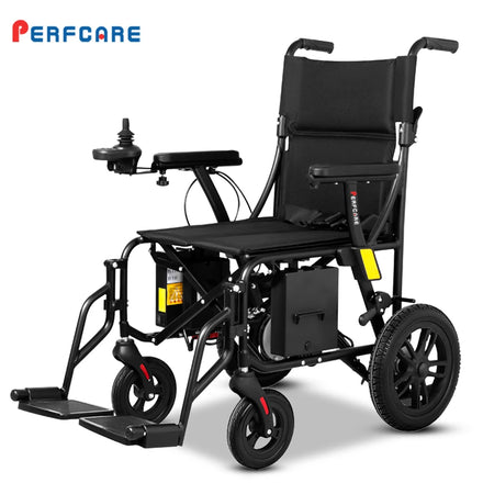 Handicapped Portable Motorized Electric Wheel Chair Ultra Light Folding Power Electric Wheelchair