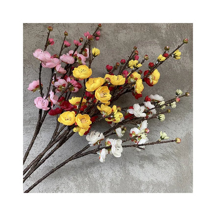 Small Wintersweet Cheap Wholesale Artificial Flowers Dekoration