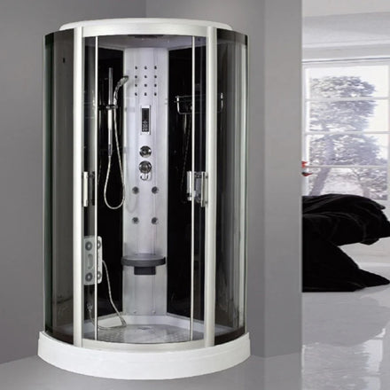 Luxury Shower Steams Indoor Bathroom Luxury Steam Shower with Tub Enclosed Hydromassage whirlpool Bath Steam Shower Cabin