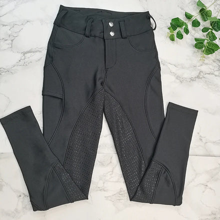 New Arrival Factory Price Full Grip Elastic Leg Bottoms Jodhpur Leggings Equestrian Riders Riding Pants for Women Clothing