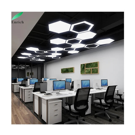 New Design Adjustable LED Office Minimalist Pendant Lamp Modern Study Room Living Room Lights Led Round Chandelier