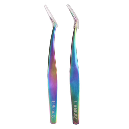 Lash Curved Tweezers Set for Individual and 1D-6D Lashes Volume l Professional Lashing Tweezers Private Label