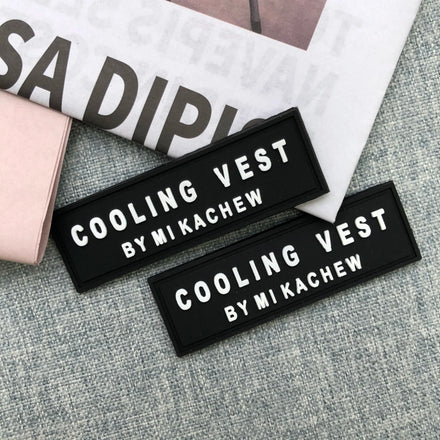 3D Embossed Logo Soft PVC Silicon Rubber Patch Wholesale Custom Black Garment Rubber Labels for Clothing Brand