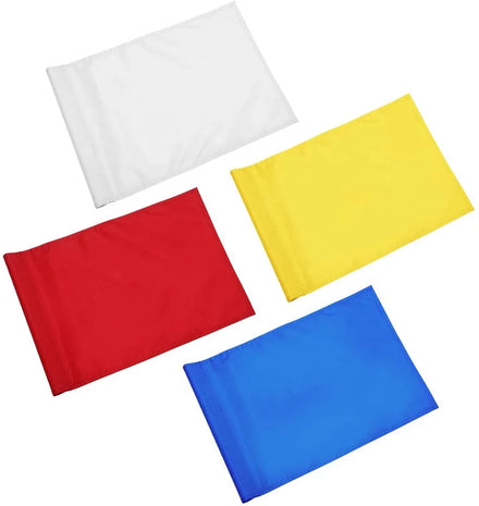 Golf Course Flags Double-Sewn 420D Nylon Standards Practice Driving Range Golf Course Pin Flag