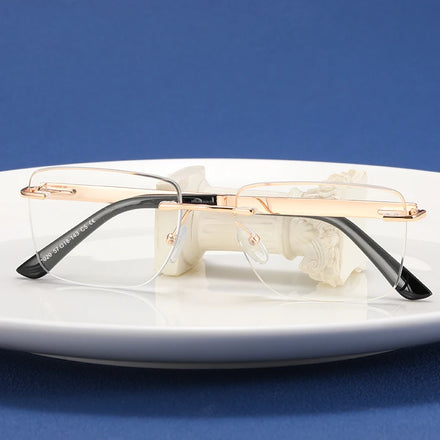 MS 81020 Men Lunettes De Luxe Eyeglasses Frame Prescription Blue Light Blocking Optical Colored Stylish Spectacle Frames