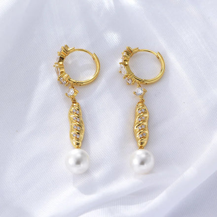 KE3481 Women Fashion Jewelry Gold Silver Earrings