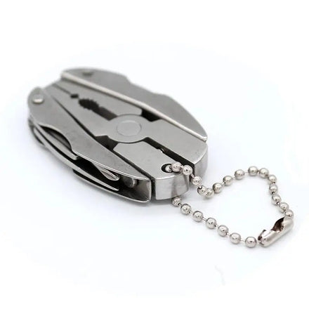 Stainless Steel Outdoor DIY Metric OEM Portable Multitool Pliers Knife Keychain Screwdriver Mini Tools