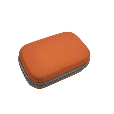 Custom Printed logo Inside Portable Eva Molded Case Accessory Storage Bag with Mesh Pockets