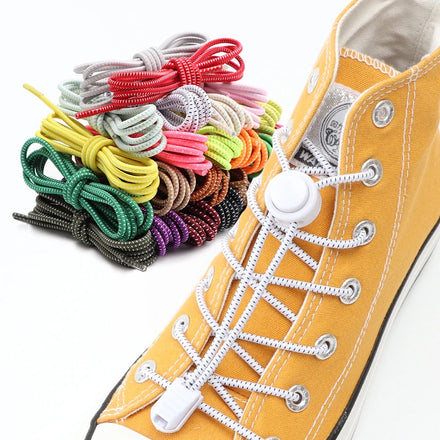 Outdoor Sports No Tie Shoe Laces Lazy Elastic Lock Rope Shoelaces for Running Shoes