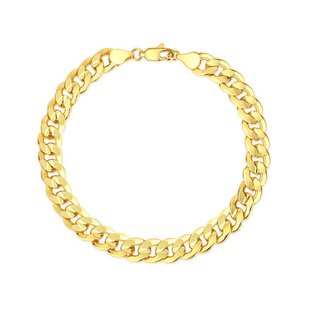 Fashion Senior Men's Women's Hip -Hop Trippisites 18K Gold Dalism Hip Hop Bracelet Fashion Senior Jewelry