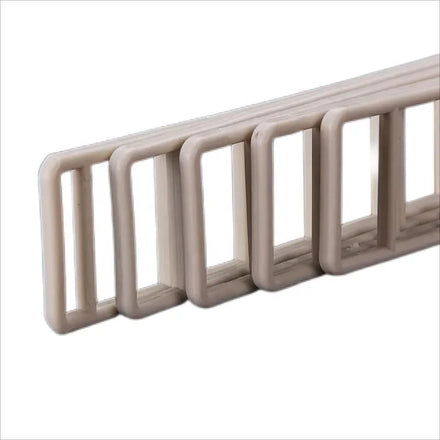 Factory Product 120cm White Plastic Fence Supermarket Shelves Accessories Baffle Strips