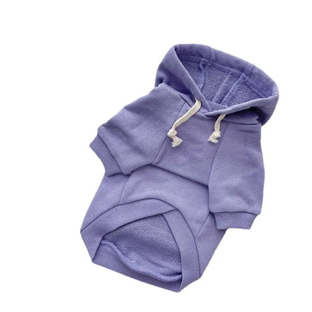 Maychan Wholesale Cheap Multicolor Warm Pet Custom Hoodie Blank Dog Clothes New Year Dog Clothes