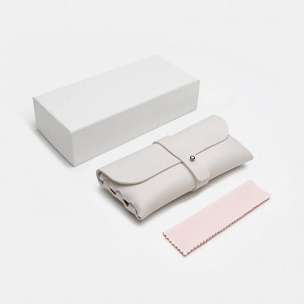 Custom Sunglasses Soft Packing Accessories Glasses case Box Cleaning Cloth Bag Eyewear Packaging Set