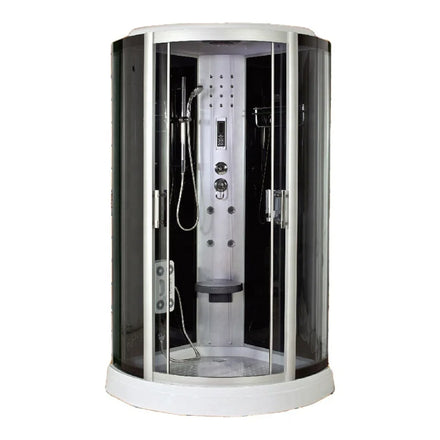 Wholesale Nordic Style Bathroom Walk in Steam Complete Bathroom Shower Room Cabin with Glass Sliding Door