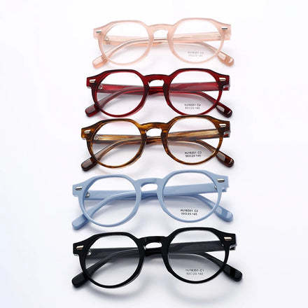 Custom Men's and Women's Eyeglasses Frame New Italy Design Classic Thick Acetate Diamond Face Shape Match