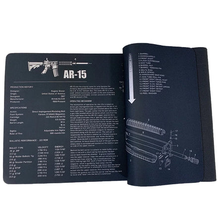 Rubberized Repair Mat Anti Slide Gun Cleaning Rubber Pad Mat