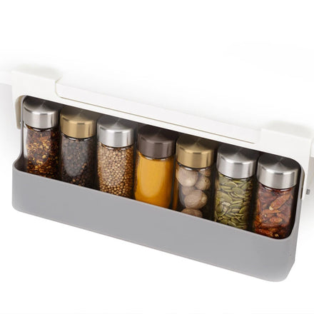 Hot Sale Drawer Type Household Self Adhesive Wall-mounted Kitchen Spice Box Storage Seasoning Bottle Storage Rack