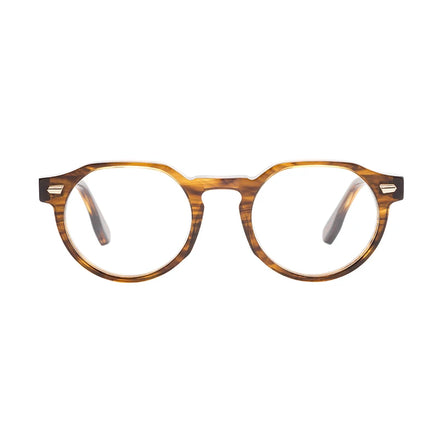 Custom Men's and Women's Retro Eyeglasses Frame New Italian Design with Thick Acetate Diamond Face Shape Match