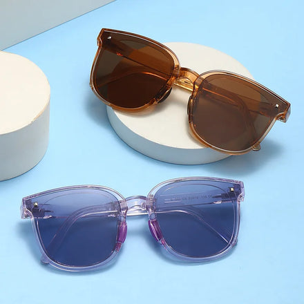 High Quality Trendy Fashion Kids Eyewear Children UV400 Sunglasses Square Eyeglasses Frames